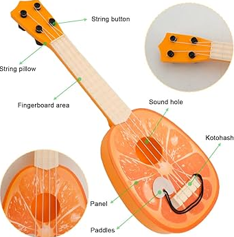 Ovocné ukulele pro děti II
