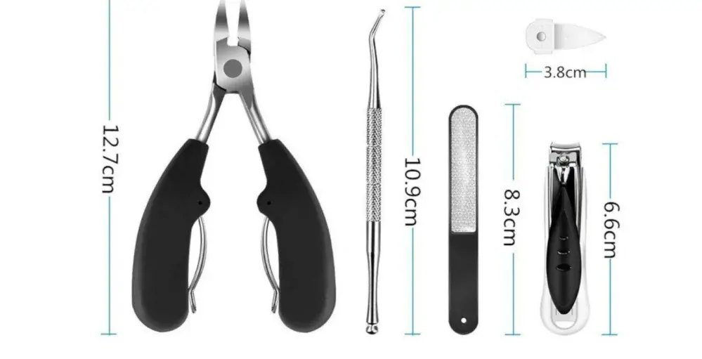 Profesionální 4dílná sada pro péči o nehty Care4Nail