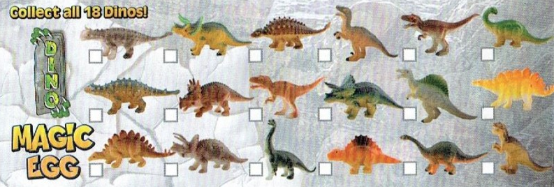 Dino Magic Egg, Dinosauří vejce s překvapením