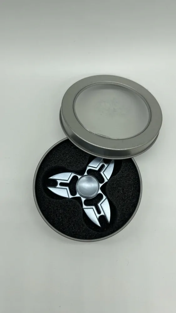 Fidget Spinner Crab modrý