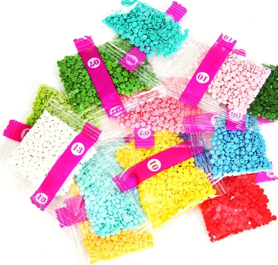 5D diamantové malování, Cozy Sunshine, 20x20 cm