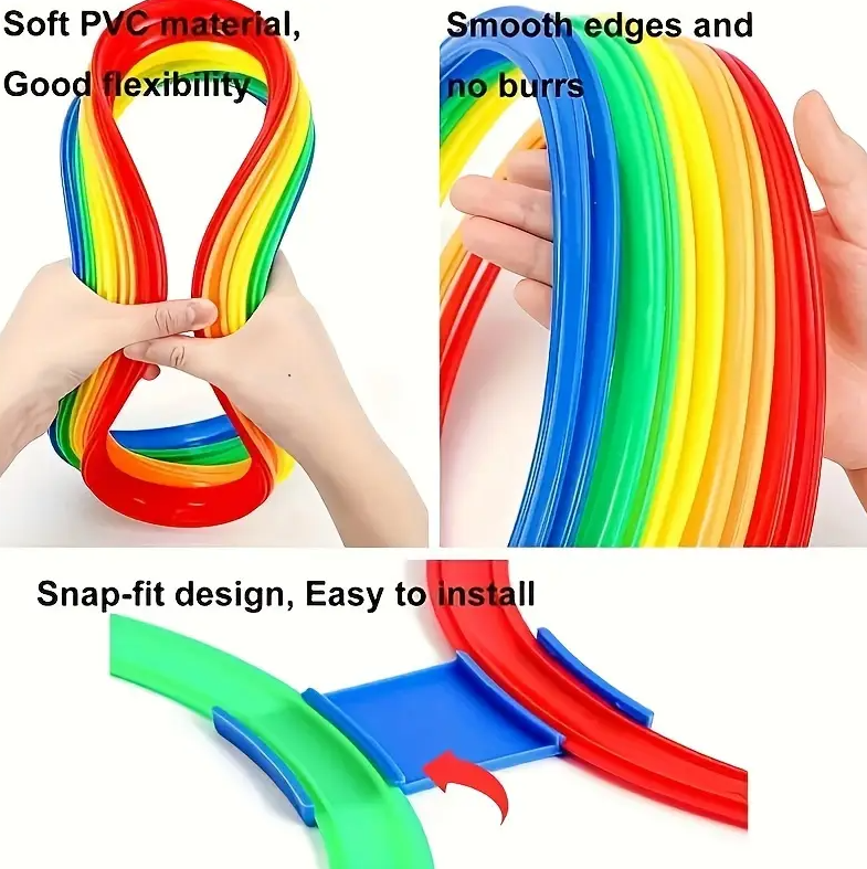 Skákání panáka, krokovací kruhy, 10 kruhů