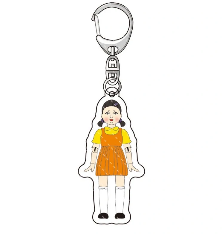 Squid Game, Hra na oliheň- Akrylová klíčenka 2D