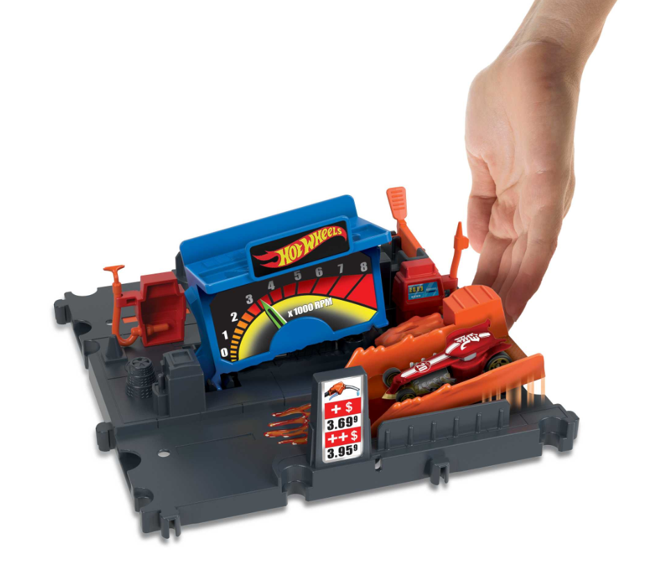 Mattel, Hot Wheels City, Čerpací stanice s autíčkem