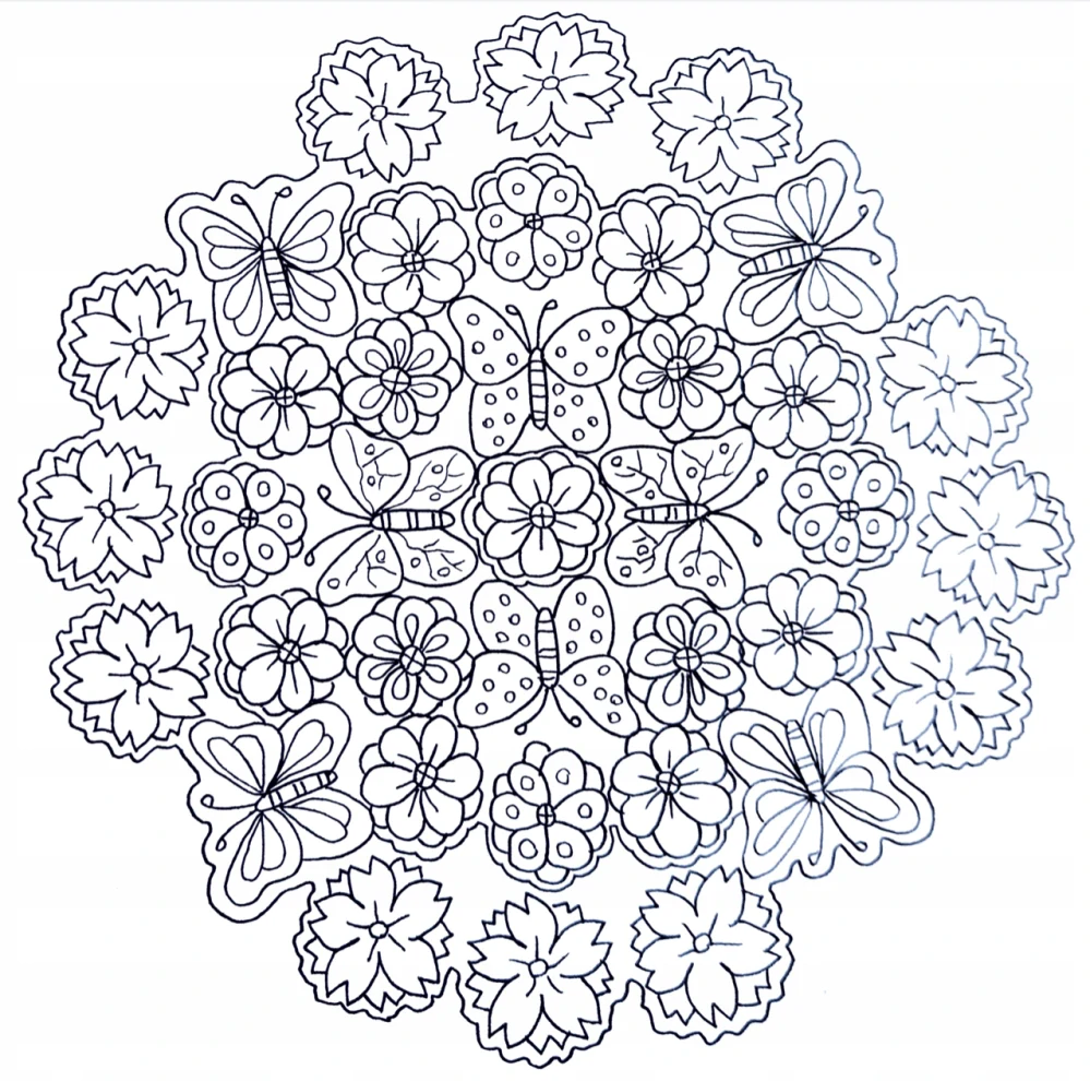 Mandala Fun – antistresová omalovánka pro dospělé (72 motivů)