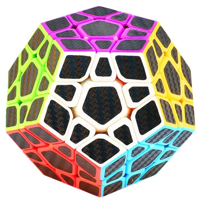 Rubikova kostka Megaminx Magic Cube Carbon