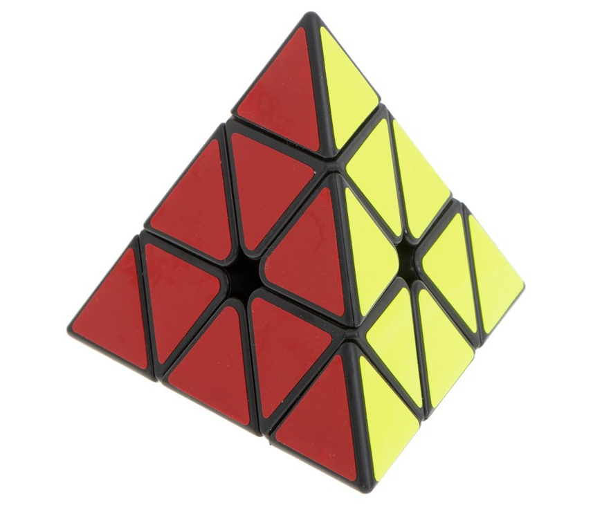 Rubikova kostka Pyramida MoYu černá