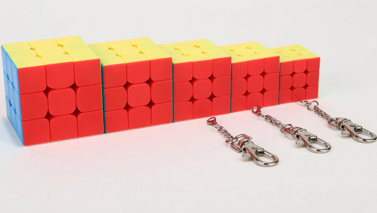 Rubikova kostka Dárkový 5-set 3x3x3 MoYu MFJS 6 Colors