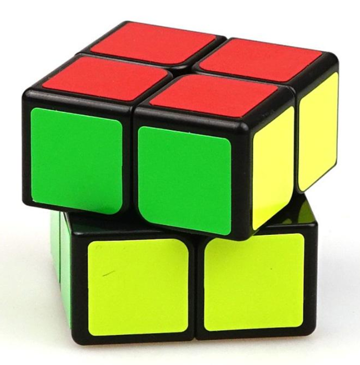 MoYu Meilong Kostka 2x2x2 černá s nálepkami