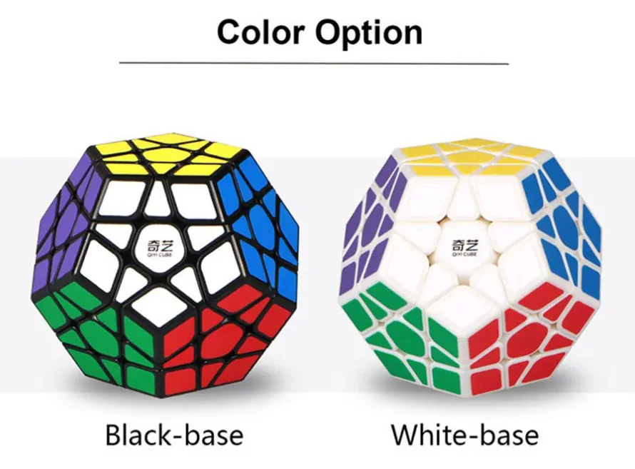 QiYi Qiheng Speed Cube Megaminx černý