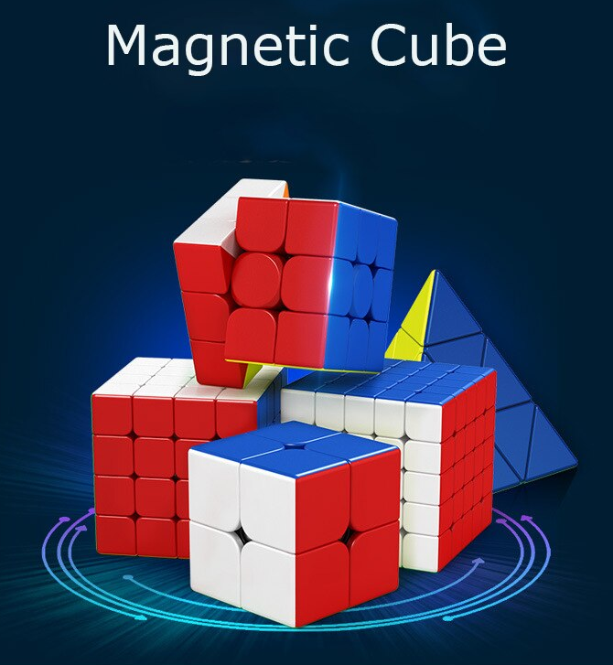 Rubikova kostka 5x5x5 MoYu MFJS Meilong Magnetic 6 Colors