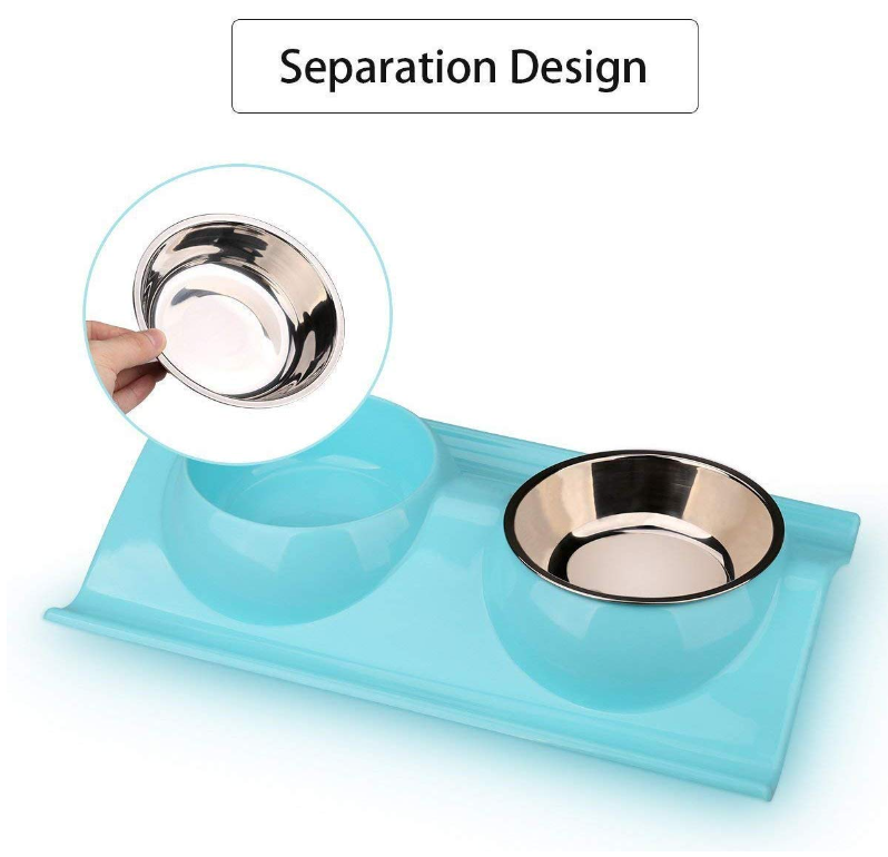 Stojan s vyndavacími nerezovými miskami 14cm