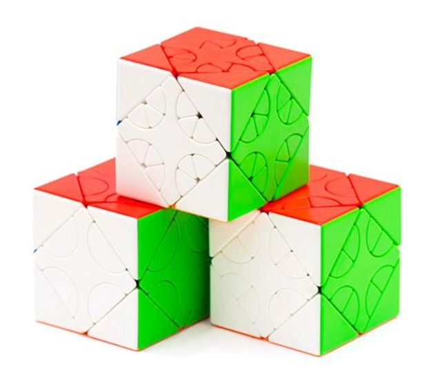 MoYu MoFangJiaoShi Meilong Mixup Skewb 1, 6 colors