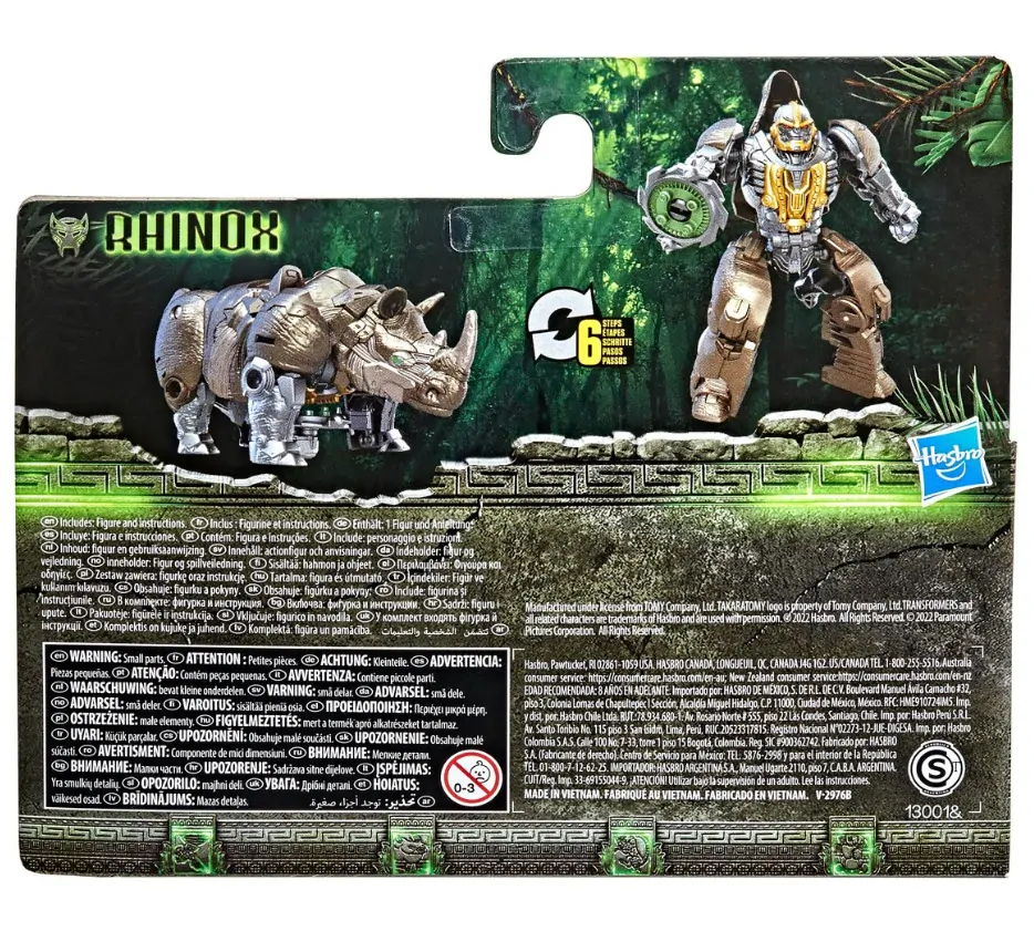 Transformers: Vzpoura bestií Battle Changer Rhinox