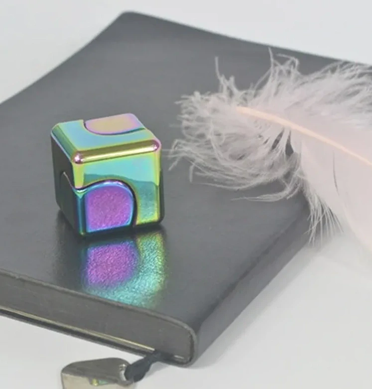 Fidget Spinner Cube Rainbow