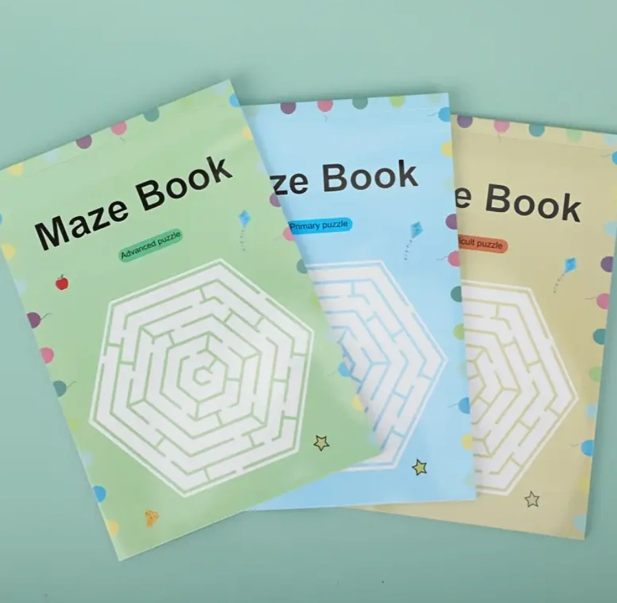 Kniha labyrintů 64 stran, Středně pokročilí