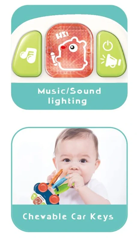 Kousací hudební autíčko pro nejmenší