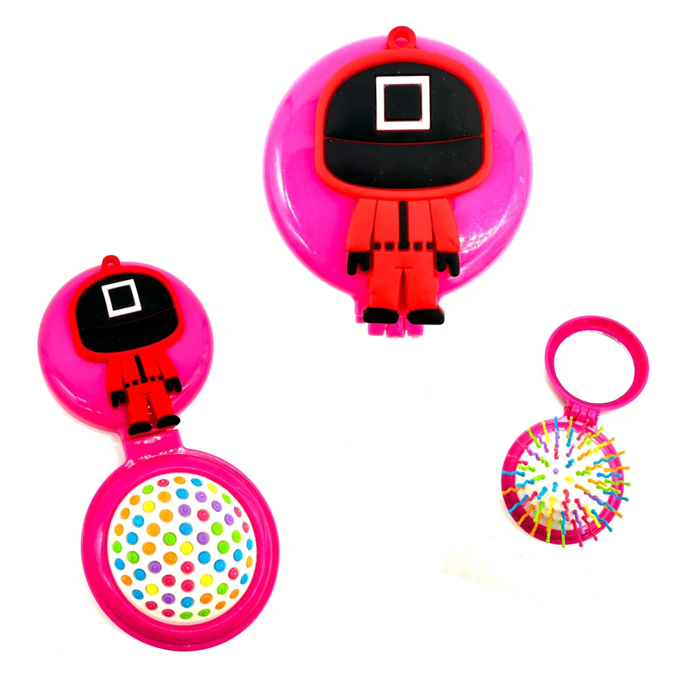 Squid Game, Hra na oliheň-čtverec, zrcátko a hřeben-kartáč-růžový