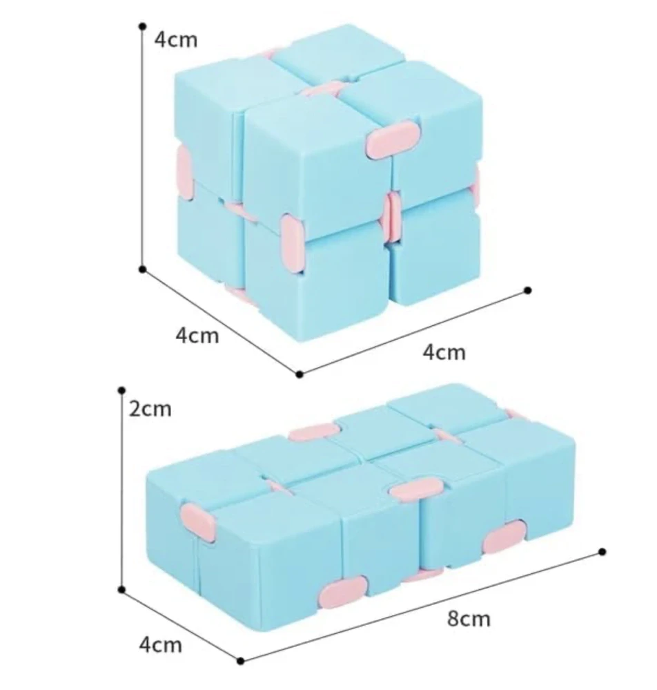 Infinity Cube Nekonečná kostka modrá