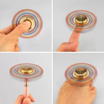 6ti ramenný kovový HQ fidget spinner