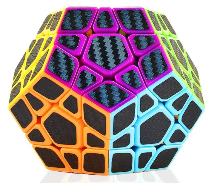 Rubikova kostka Megaminx Magic Cube Carbon