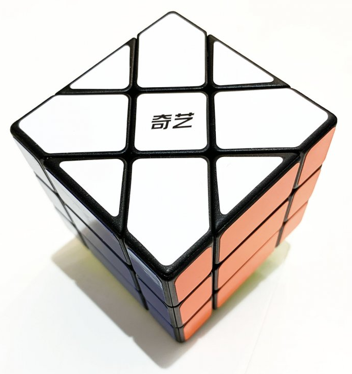 Kostka QiYi 3x3x3 Fisher černá