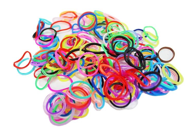 Výroba náramků, gumičky s tkacím rámem