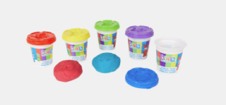 Sada plastelíny Kids Creative 5x140g