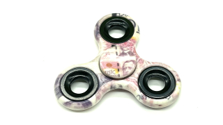 Antistresový Fidget Spinner 1000 korun českých