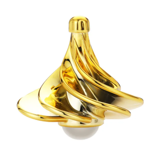 Antistresová káča Winspin fidget spinner zlatý