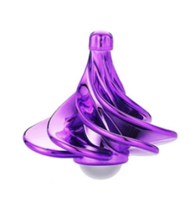 Antistresová káča Winspin fidget spinner fialový
