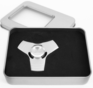 Fidget Spinner Ufo stříbrné