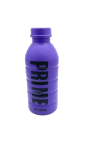 Prime 500ml- antistresová mačkací lahvička fialová