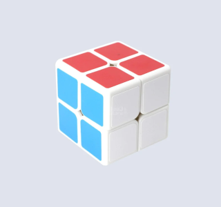Kostka 2x2x2 velká bílá
