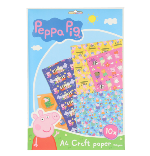 Výtvarný papír Peppa Pig A4 10ks