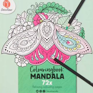 Mandala Omalovánky pro dospělé DécoTime VI