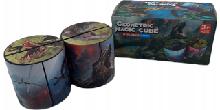 Geometric Magic Cube 3D Dino