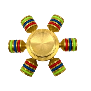 6ti ramenný kovový HQ fidget spinner