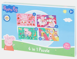 Peppa Pig puzzle 4 in 1