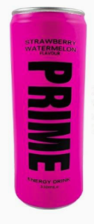 Prime 500ml- antistresová mačkací imitace plechovky růžová