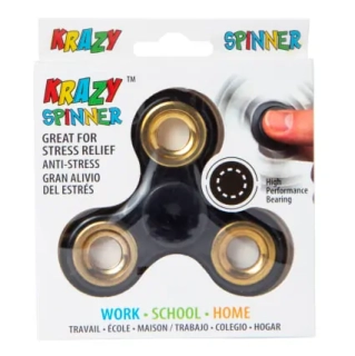 Krazy Spinner černý