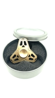 Fidget Spinner Star bronzový