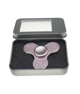 Růžový fidget spinner 