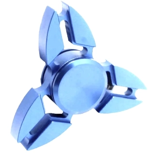 Fidget Spinner Crab modrý