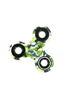 Antistresový Fidget Spinner Maskáč bílý