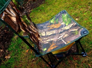 Rybářská židle camouflage skládací Realtree