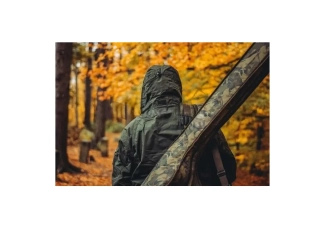 Pouzdro na rybářské pruty, 2 komory, maskáč