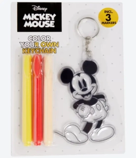 Kreativní barevná sada klíčenek Mickey Mouse