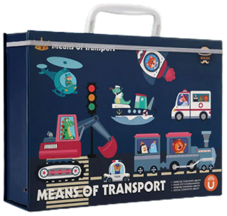 Magnetické puzzle Doprava