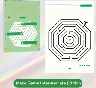 Kniha labyrintů 64 stran, Středně pokročilí